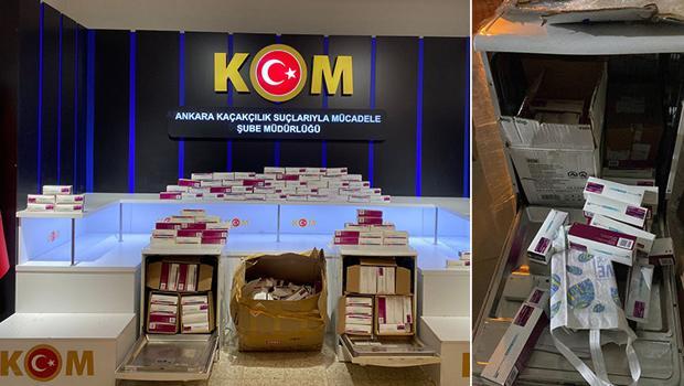 Bulaşık makinesinde ele geçirildi! 6 bin 890 adet...