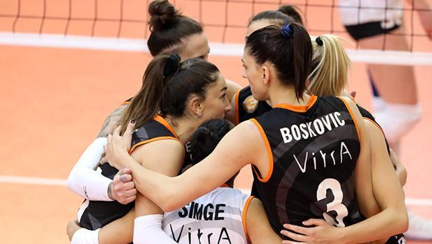 Eczacıbaşı'nın CEV Kupası şampiyonluğuna bir adım kaldı! Net galibiyet...