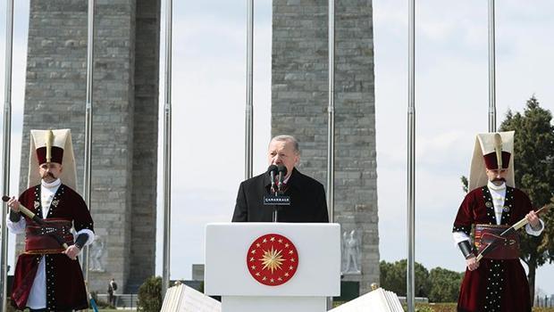 Son dakika... Çanakkale destanı 107 yaşında... Cumhurbaşkanı Erdoğan: Bir millet burada 107 yıl önce tarihin akışını değiştirdi