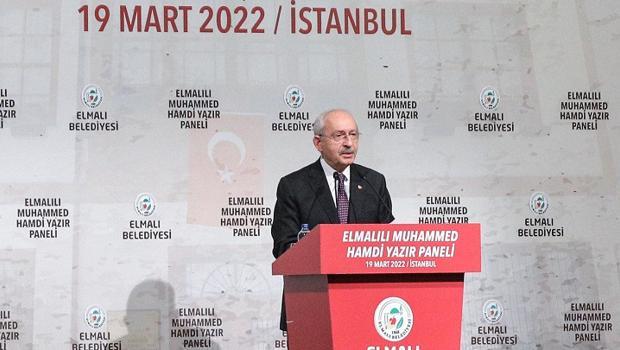 Kılıçdaroğlu, Elmalılı Hamdi Yazır konferansında konuştu