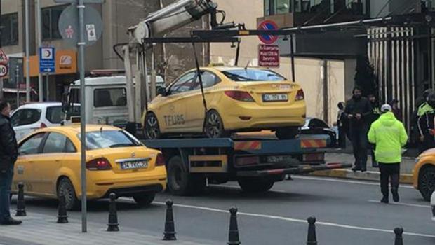 Şişli'de taksi denetimi