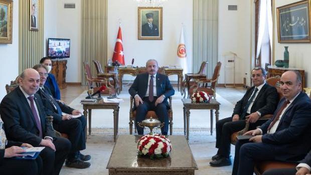 TBMM Başkanı Şentop, Avrupa Konseyi Parlamenter Meclisi heyetini kabul etti