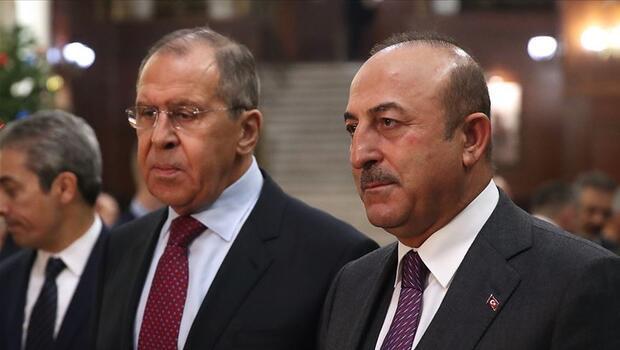 Bakan Çavuşoğlu ile Lavrov'dan önemli görüşme