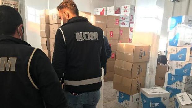 Kayseri merkezli 50 milyon TL'lik kaçakçılık operasyonu