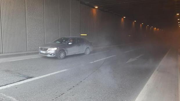 Sivrisinekle mücadele için sıkılan ilaç tünele doldu: Ulaşım durdu