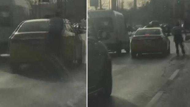 Patencinin tehlikeli yolculuğu yerde bitti