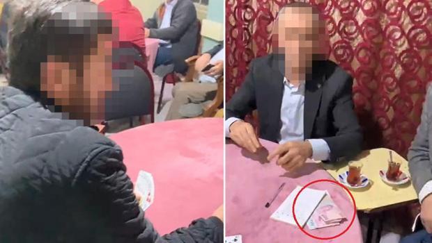 Kumar oynatılan kıraathaneye baskın