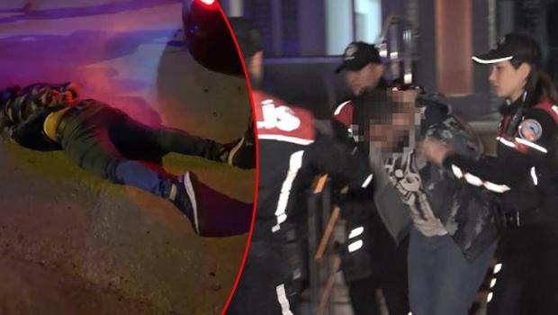 20 kilometrelik takiple yakalandı, araçtan uyuşturucu ve ruhsatsız silah çıktı