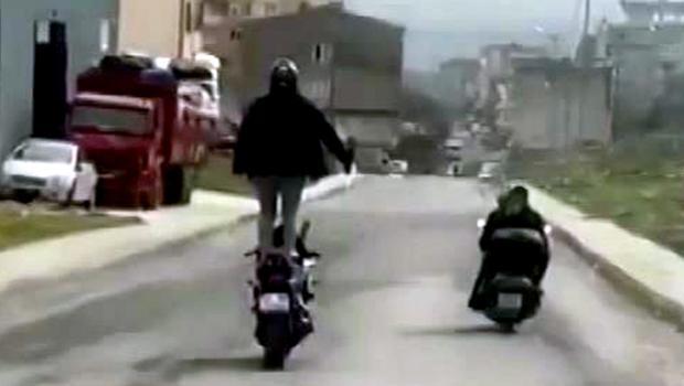 'Pes' dedirten görüntü!