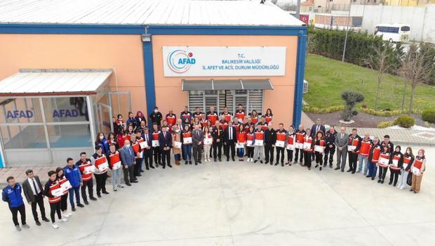 Genç AFAD Gönüllüsü ekibi