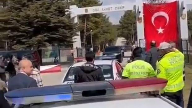 Ankara'da kışladan konvoyla çıkış görüntülerine inceleme