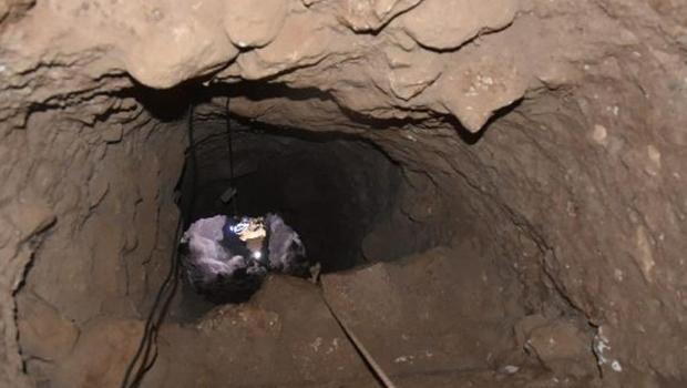 Jandarmadan 35 metre derinlikteki kaçak kazıya suçüstü