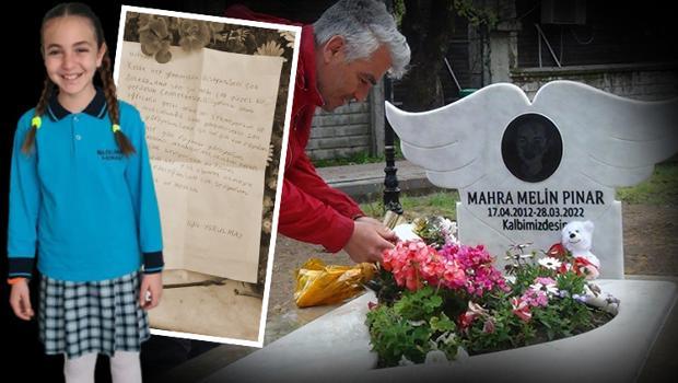 Mahra'nın mezarına arkadaşlarından duygulandıran mektup