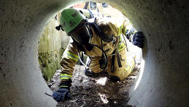 İstanbul'da itfaiyecilere 'komando' eğitimi