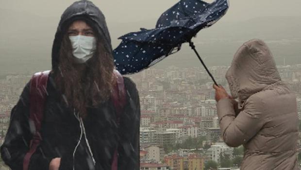 Meteoroloji'den 44 il için 'sarı' ve 'turuncu' uyarı geldi... Dikkat! Toz taşınımı, fırtına ve kuvvetli sağanak...