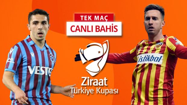 Trabzonspor'un golcüsü son anda kadrodan çıkarıldı! 3 eksikli Kayserispor'un iddaa oranı...