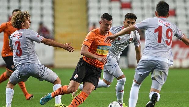 Dostluk maçında Antalyaspor, Shakhtar Donetsk'e mağlup oldu
