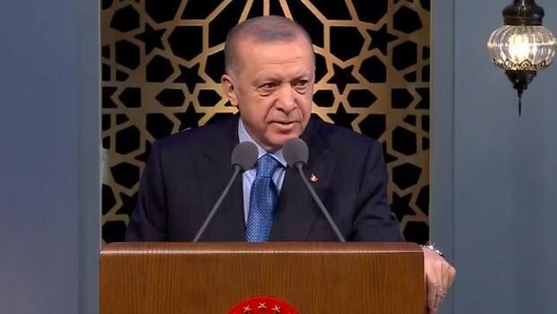 Cumhurbaşkanı Erdoğan: Kur'an-ı Kerim'e uzanan hiçbir kirli ele müsamaha göstermeyeceğiz