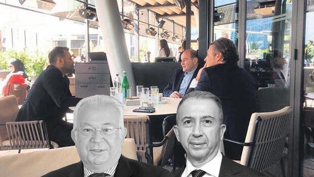 Galatasaray'da seçime geri sayım! Metin Öztürk ve Eşref Hamamcıoğlu hangi teknik direktör ile çalışacak? İşte görüşmenin fotoğrafı...