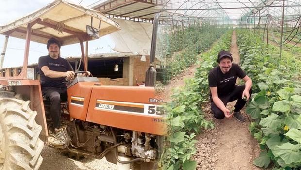 Ünlü şarkıcı Bodrum'da sera kurdu: Herkes sezonu denizde açar, ben tarlada açtım!