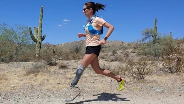 Bir bacağı kesilmişti... 104 günde 104 maraton koşarak rekor kırdı!