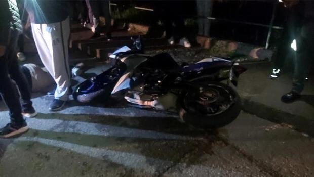 Zonguldak’ta motosiklet ile otomobil çarpıştı: 3 yaralı