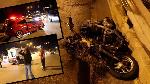 Antalya'da feci kaza: Sürücü 