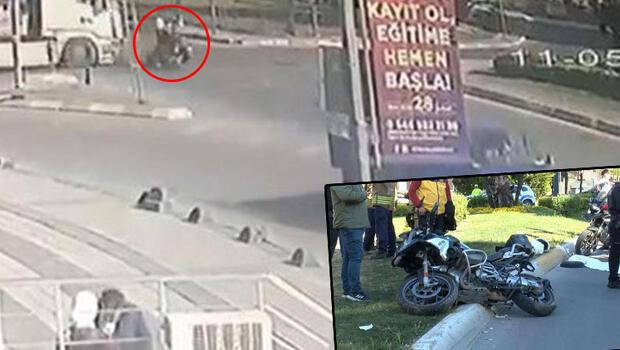 Sultanbeyli’de TIR motosikletli yunus ekibine çarptı: 1 şehit 1 yaralı