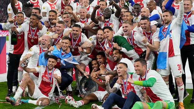 Hollanda Eredivisie'de şampiyon Ajax! Üst üste 3. kez...