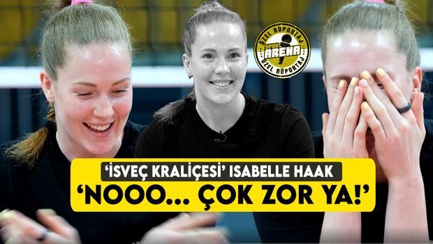 Isabelle Haak'ın Türkçe ile imtihanı | Fenerbahçe'ye karşı nasıl geri döndüler? Kırılma anını anlattı... 