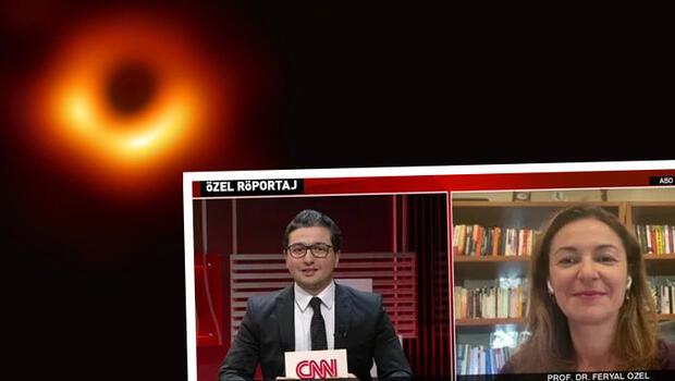 Kara deliği görüntüleyen Prof. Dr.Feryal Özel CNN TÜRK'e konuştu
