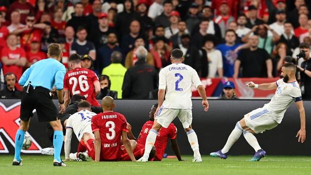 Liverpool - Real Madrid finalinde Benzema'nın ofsayta takılan golü tartışma yarattı