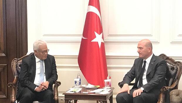 Bakan Soylu, Malezya İçişleri Bakanı Zainudin ile görüştü