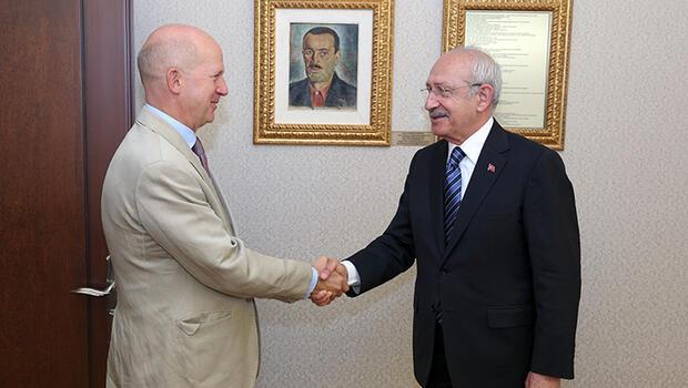 CHP Genel Başkanı Kılıçdaroğlu, Birleşik Krallık Büyükelçisi Chilcott'u kabul etti