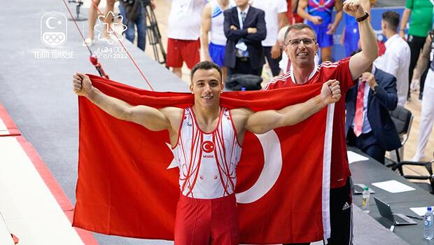 Milli cimnastikçi Adem Asil’den Akdeniz Oyunları’nda altın madalya