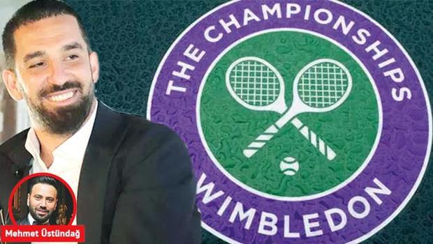 Wimbledon'da bir futbol yıldızı