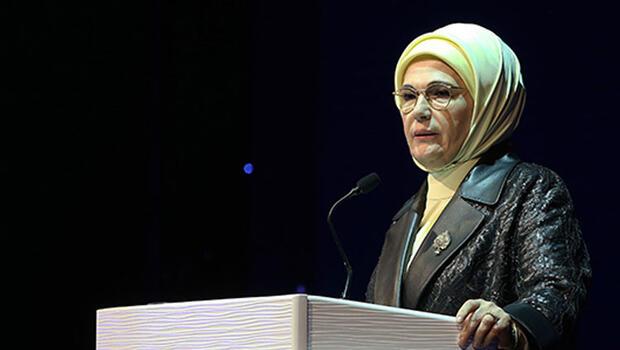 Emine Erdoğan: Nerede insan, kadın ve çocuk hakları ihlal ediliyorsa kalbimiz orada atmalıdır