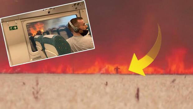 İspanya'da orman yangını kâbusu sürüyor... Alevlerden koşarak kurtulan adam dünyada manşet oldu!