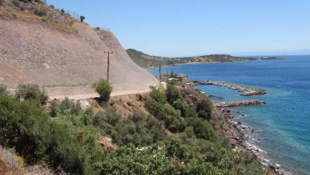 Kaya ıslahı tamamlandı, Assos Antik Limanındaki tesisler açıldı