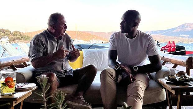 Fatih Terim, Didier Drogba'yı evinde ağırladı! 