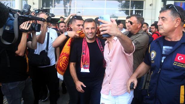 Galatasaray’a Antalya’da coşkulu karşılama