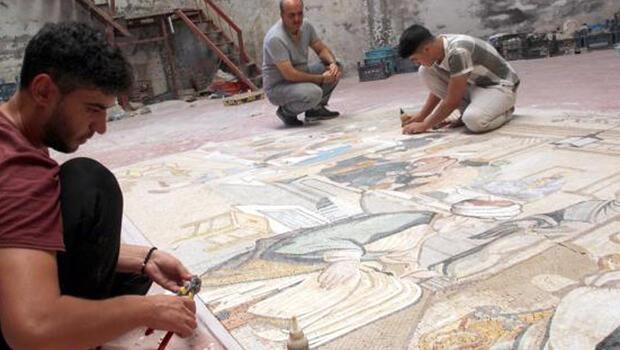 Hatay mozaikleri 30'dan fazla ülkeye ihraç ediliyor
