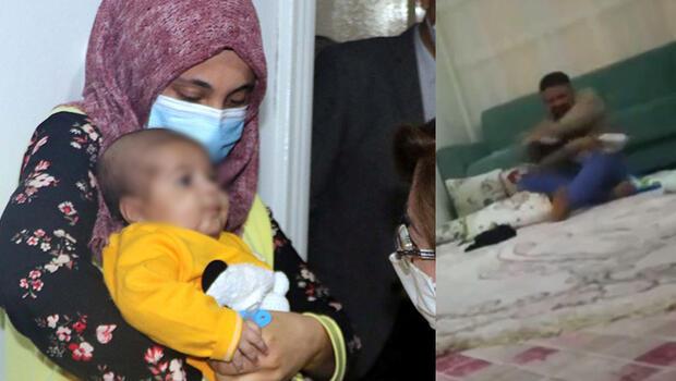 Gaziantep'te babasının dövdüğü Cihan bebek için yeniden rapor istendi