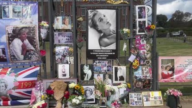 Diana 25. ölüm yıl dönümünde Londra'da anıldı