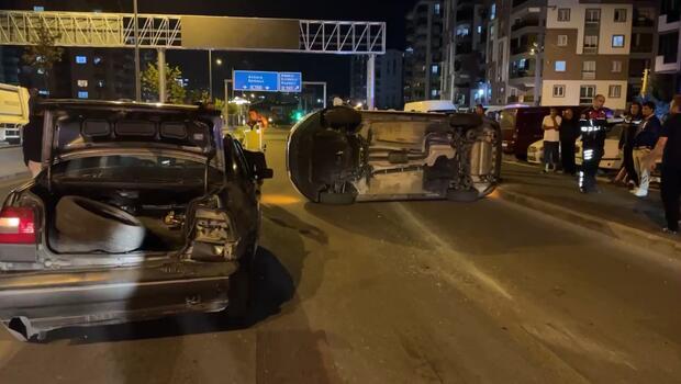 Kırıkkale'de iki otomobil çarpıştı: 5 yaralı