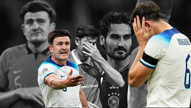 Hataların adamı Harry Maguire İngiltere - Almanya maçına da damga vurdu! Tarihin en pahalı stoperi...