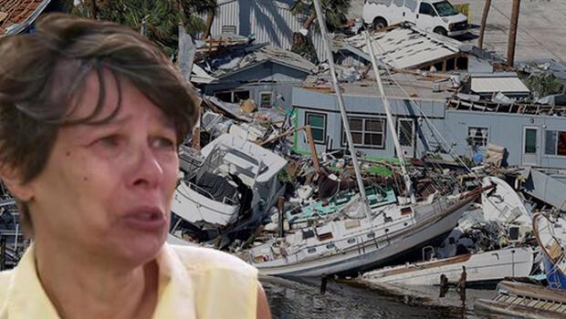 Ian Kasırgası Florida’yı yıktı geçti! Bir kadının felçli kocasını korumak için verdiği mücadele herkesi gözyaşlarına boğdu