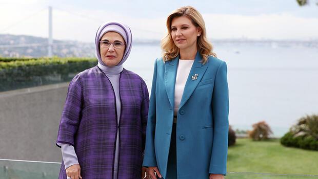 Olena Zelenska İstanbul'da... Emine Erdoğan'dan diplomasi vurgusu