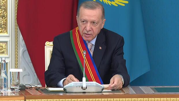 Son dakika... Cumhurbaşkanı Erdoğan ve Kazakistan Cumhurbaşkanı ortak açıklama yapıyor
