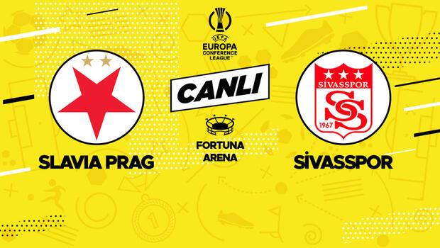 Canlı anlatım: Slavia Prag-Sivasspor maçı